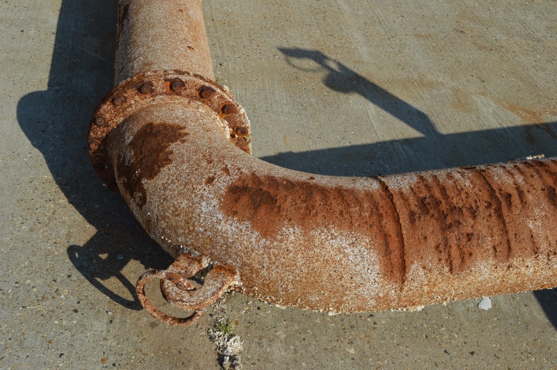 canalisation rouillée